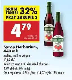 Biedronka Syrop Herbarium 440 ml oferta