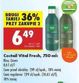 Biedronka Coctail Vital Fresh, 750 ml oferta