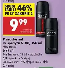 Biedronka Dezodorant w spray'u STR8, 150 ml oferta