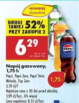 Biedronka Napój gazowany, 1,75 l oferta