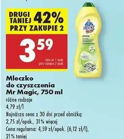 Biedronka Mleczko do czyszczenia Mr Magic 750 ml oferta