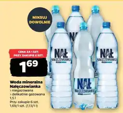 Netto Woda mineralna NAŁĘCZOWIANKA oferta
