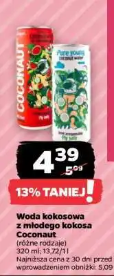 Netto Woda kokosowa z młodego kokosa Coconaut oferta