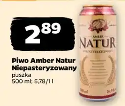 Netto Piwo Amber Natur niepasteryzowany oferta