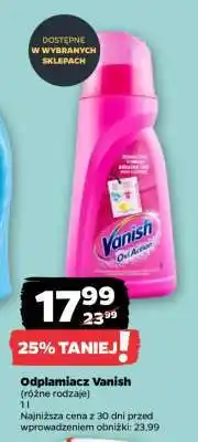 Netto Odplamiacz Vanish oferta