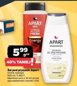 Netto Żel pod prysznic APART oferta