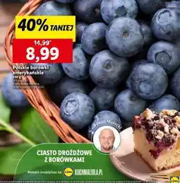 Lidl Polskie borówki amerykańskie oferta