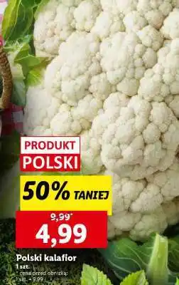 Lidl Polski kalafior oferta