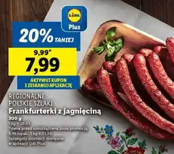 Frankfurterki z jagnięciną