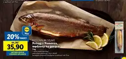 Lidl Pstrąg z Pomorza, wędzony na gorąco oferta