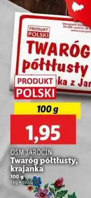 Lidl Twaróg półtłusty – krajanka oferta