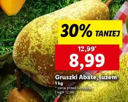 Lidl Gruszki Abate, luzem oferta
