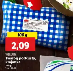 Lidl WIELUŃ Twaróg półtłusty, krajanka oferta