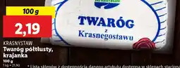 Lidl Twaróg półtłusty – krajanka oferta