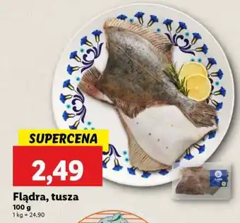 Lidl Flądra, tusza oferta