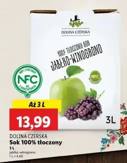 Lidl DOLINA CZERSKA Sok 100% tłoczony oferta