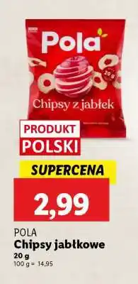 Lidl Pola Chipsy jabłkowe oferta