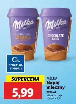 Lidl Milka Napój mleczny oferta