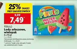 Lidl PIRULO Lody arbuzowe, wielopak oferta