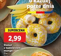 Lidl Donut z nadzieniem mango oferta