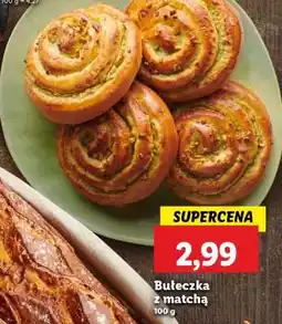 Lidl Bułeczka z matchą oferta
