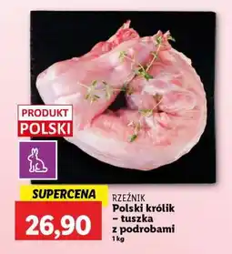 Lidl Polski królik tuszka z podrobami oferta