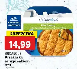 Lidl ERIDANOUS Przekąska ze szpinakiem oferta