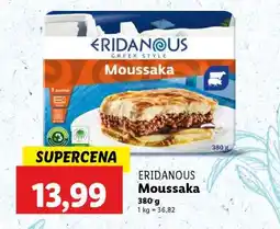 Lidl ERIDANOUS Moussaka oferta