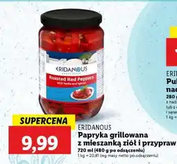 Lidl ERIDANOUS Papryka grillowana z mieszanką ziół i przypraw oferta