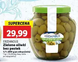 Lidl ERIDANOUS Zielone oliwki bez pestek oferta