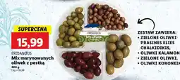 Lidl ERIDANOUS Mix marynowanych oliwek z pestką oferta