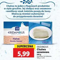 Lidl ERIDANOUS Chałwa sezamowa oferta