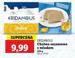 Lidl ERIDANOUS Chałwa sezamowa z miodem oferta
