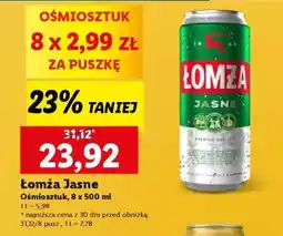Lidl Łomża Jasne oferta
