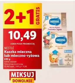 Lidl Nestlé Kaszka mleczna lub mleczno-ryżowa oferta