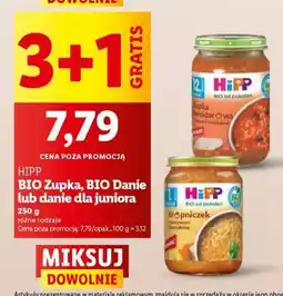 Lidl HIPP BIO Zupka, BIO Danie lub danie dla juniora oferta