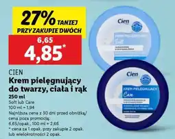 Lidl CIEN Krem pielęgnujący do twarzy, ciała i rąk oferta