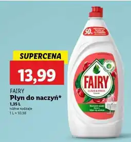 Lidl FAIRY Płyn do naczyń oferta