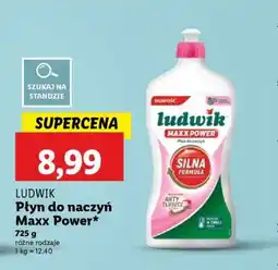 Lidl LUDWIK Płyn do naczyń Maxx Power oferta