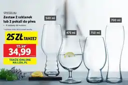 Lidl Pokal do piwa 750 ml Spiegelau oferta