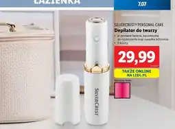 Lidl Depilator do twarzy Silvercrest oferta