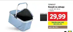Lidl Koszyk na zakupy 48 x 28 26 cm Topmove oferta