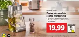 Lidl Dozowniki do przypraw Livarno Home oferta