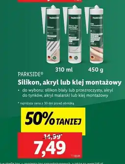 Lidl Klej montażowy Parkside oferta
