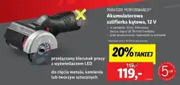 Lidl Szlifierka kątowa 12v Parkside Performance oferta