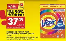 Biedronka Proszek do prania color Vizir oferta