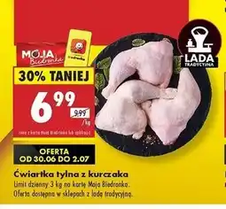 Biedronka Ćwiartka tylna z kurczaka oferta