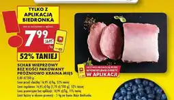 Biedronka Schab wieprzowy bez kości Kraina Mięs oferta