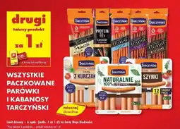 Biedronka Kabanosy z szynki Tarczyński Naturalnie oferta