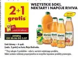 Biedronka Lemoniada lemon-mint Riviva oferta